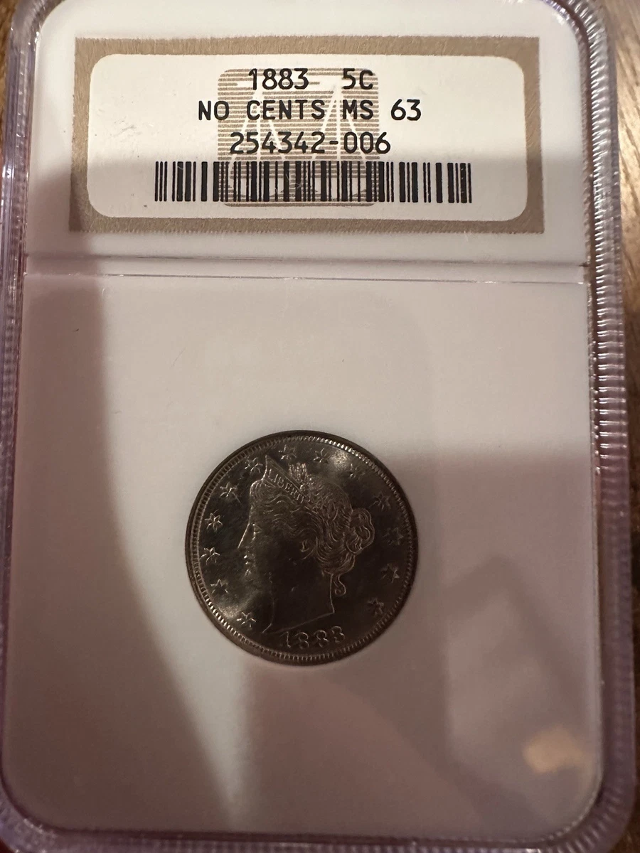 MS 63 Graded 1883 Year US Liberty Nickels (1883-1913) for sale | eBay