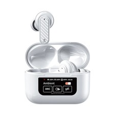 Wireless Earbuds, 5.4 Bluetooth Headphones With Touch Screen Ear Buds, ANC ENC N