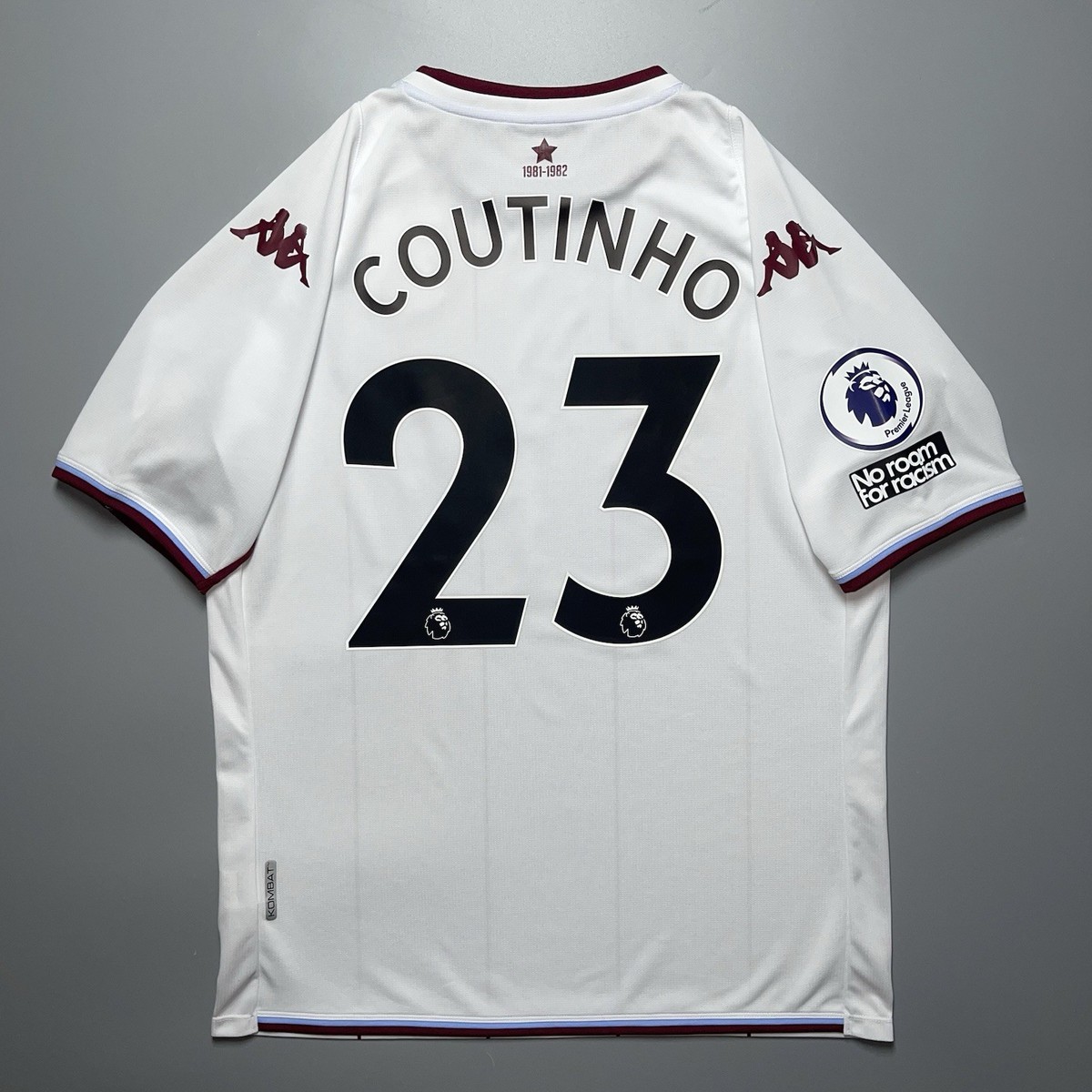 ASTON VILLA KAPPA 2021/2022 FOOTBALL SOCCER AWAY JERSEY #23