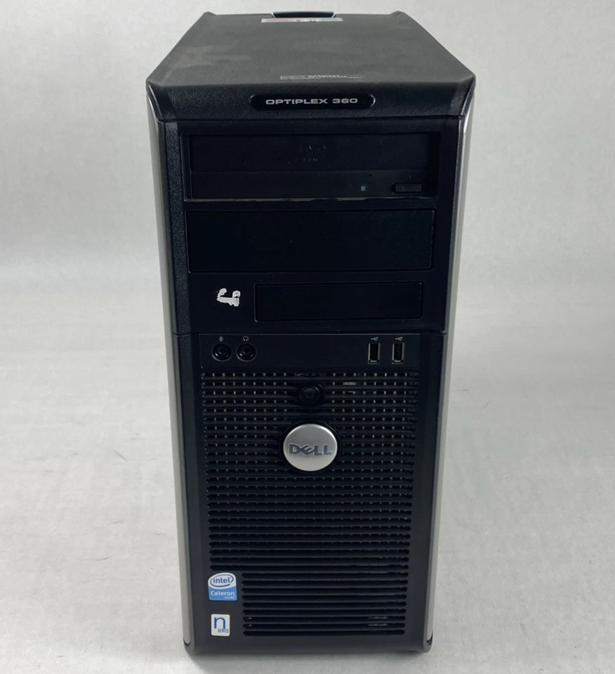Dell OptiPlex 360 MT Intel Celeron E1400 2.00GHz 2GB RAM No HDD No OS - Image 2 of 4