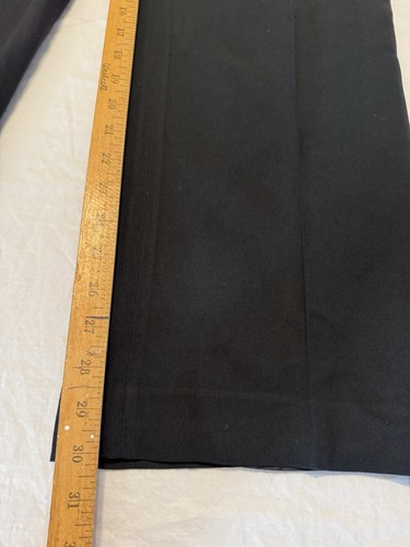Ann Taylor Hose Arbeitshose Damen Größe 12 Schwarz Signatur Passform unten an der Taille - Bild 4 von 7