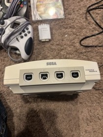 Sega Dreamcast Console Bundle TESTED 4 Controllers (2 Millennium 2000) VMU, Game
