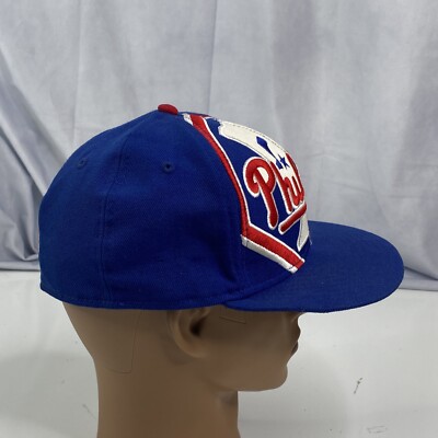 New Era 59Fifty Adult Cap Philadelphia Phillies Blue Fitted Hat 7