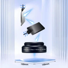 Monport 150mm*150mm F-theta Scan Lens Field Lens for 1064nm Optical Fiber Laser