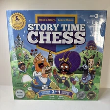 Story Time Chess Read a Story Learn Chess 2-in-1 Chess Set TOTY 2021 NEW
