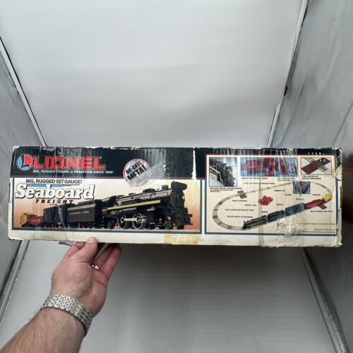 LIONEL 6-11746 SEABOARD FREIGHT TRAIN SET ORIGINAL BOX - EMPTY BOX ONLY - Picture 3 of 10