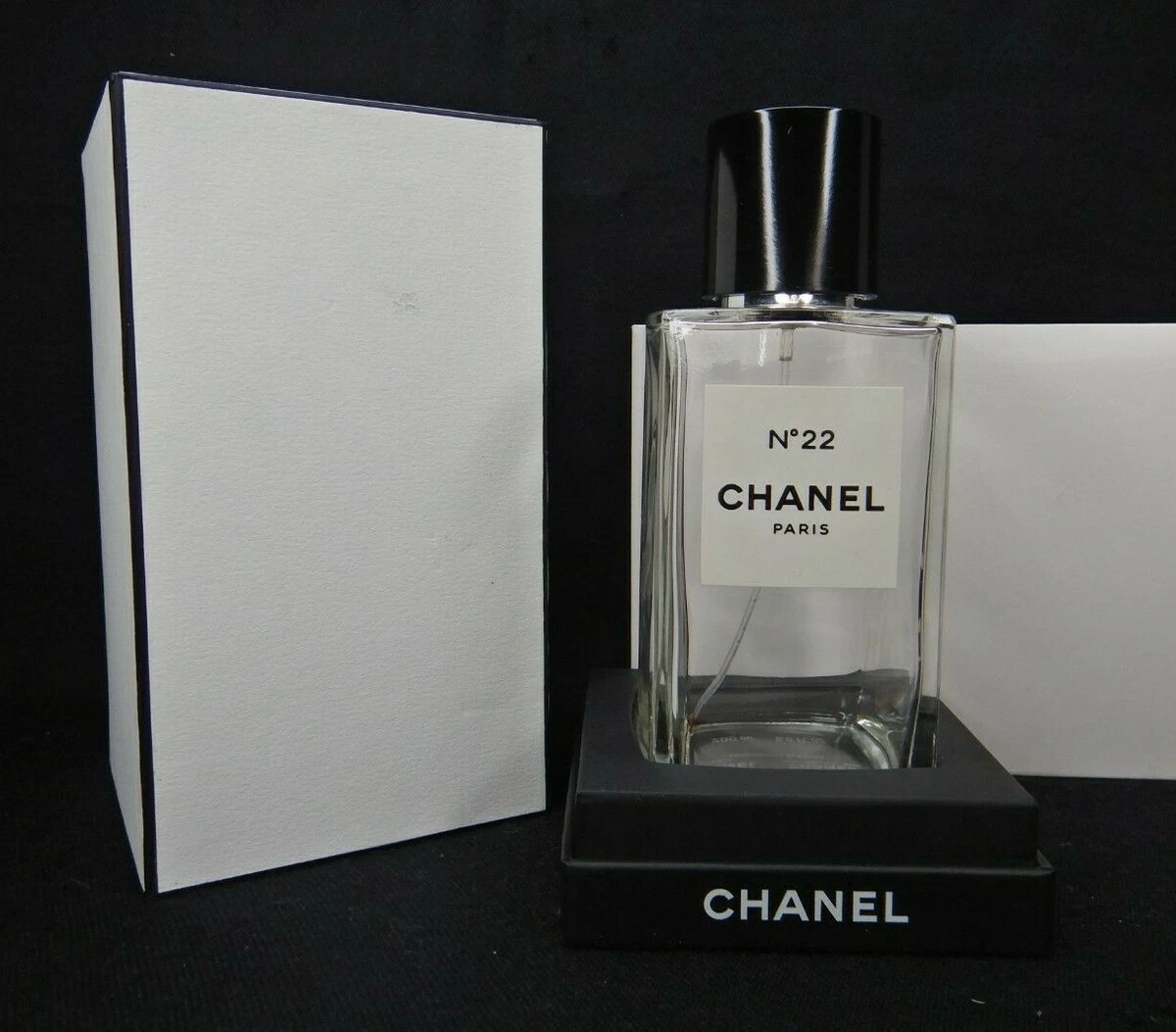 EMPTY PERFUME BOTTLE Les Exclusifs de Chanel N°22 No22 N22 EDT 6.8oz 200ml  VTG