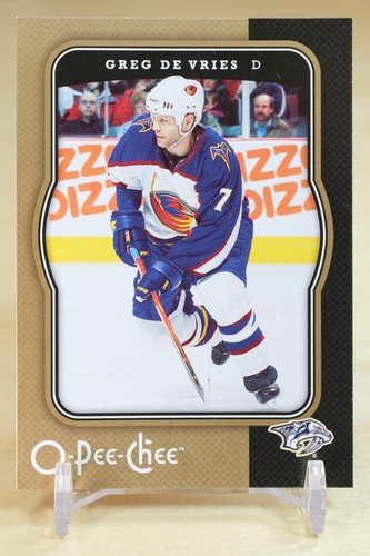 2007 O-Pee-Chee Greg de Vries #283 card