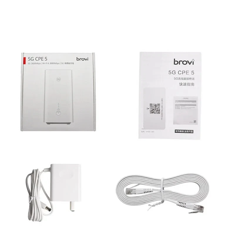 HUAWEI H155-381 Unlocked 5G CPE 5 WiFi 6 AX3000 Mobile Wireless Router Modem - Image 4 of 4