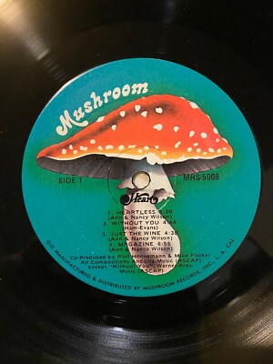 HEART Magazine -Rare 1977 True 1st Press LP - BANNED MIX w