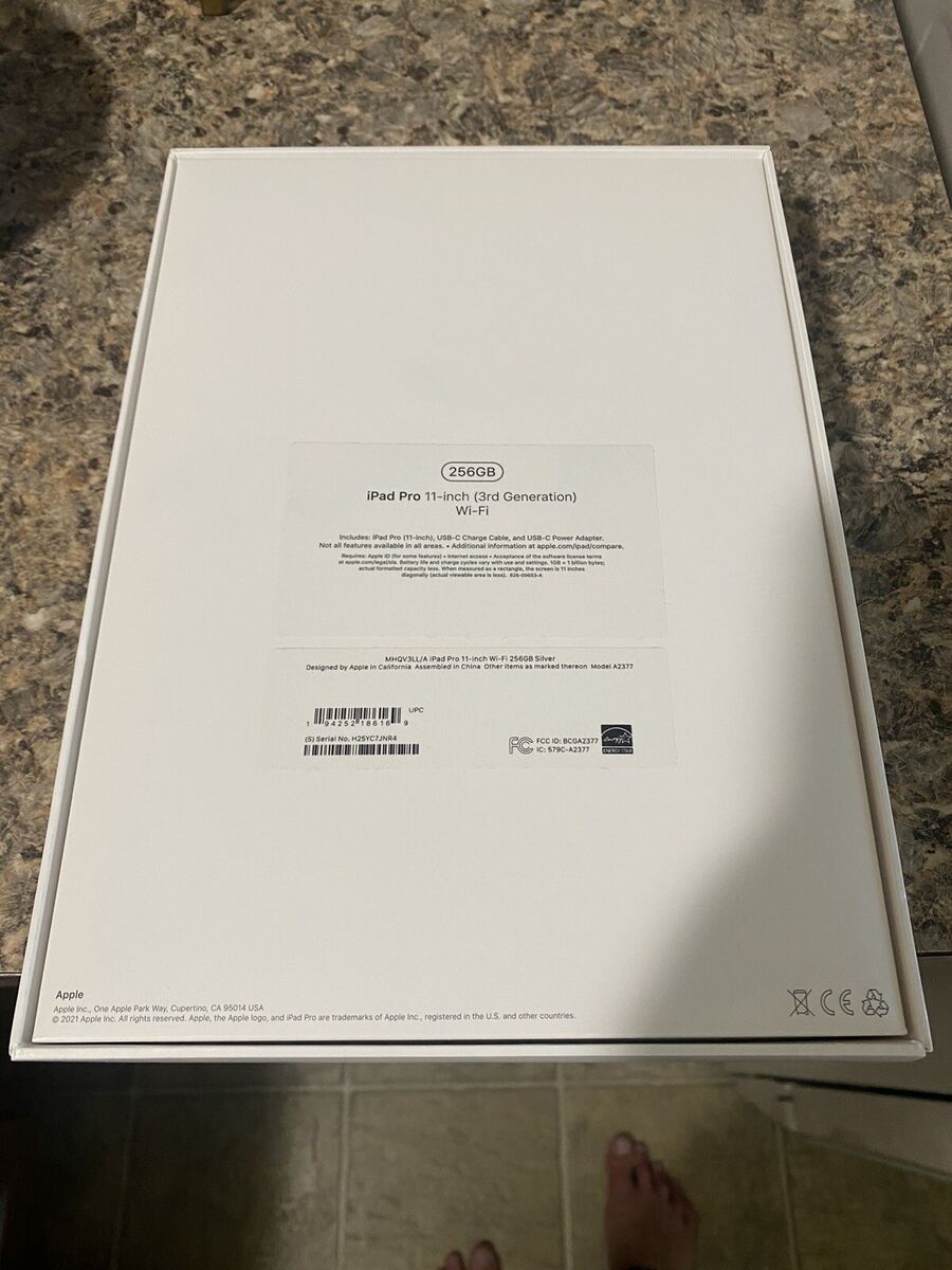 Apple iPad Pro 256GB 11-inch 3rd Generation Empty Box | eBay Apple iPad Pro 256GB 11-inch 3rd Generation Empty Box | eBay