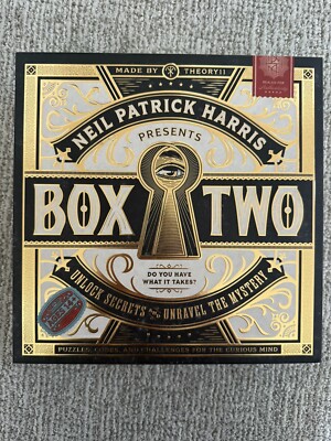 BOX TWO by Neil Patrick Harris Complete Game
