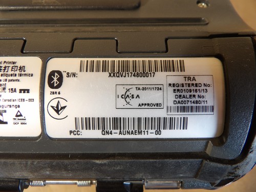 Imprimante d'étiquettes thermique mobile 203 dpi Zebra Qln420 QN4-AUNAEM11-00... - 第 9/9 張圖片