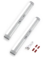 2 Pack Automatic Motion Sensor Lighting with Eye-Protection Design Closet Lig...