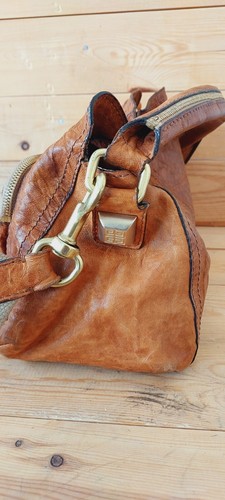 Givenchy Boho Handtasche Schultertasche Reißverschlusstaschen Vollkornleder - Bild 13 von 17