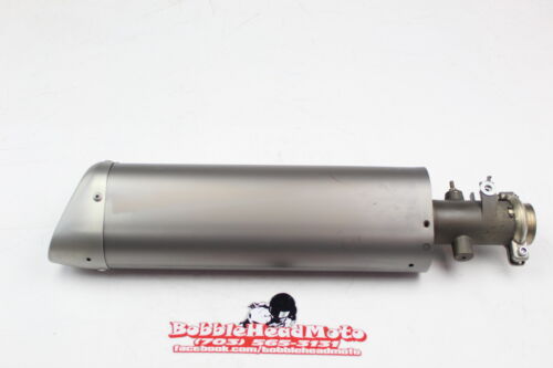 06-20 YAMAHA YZF R6 OEM EXHAUST PIPE MUFFLER SLIP ON CAN SILENCER ZERO MILES G2