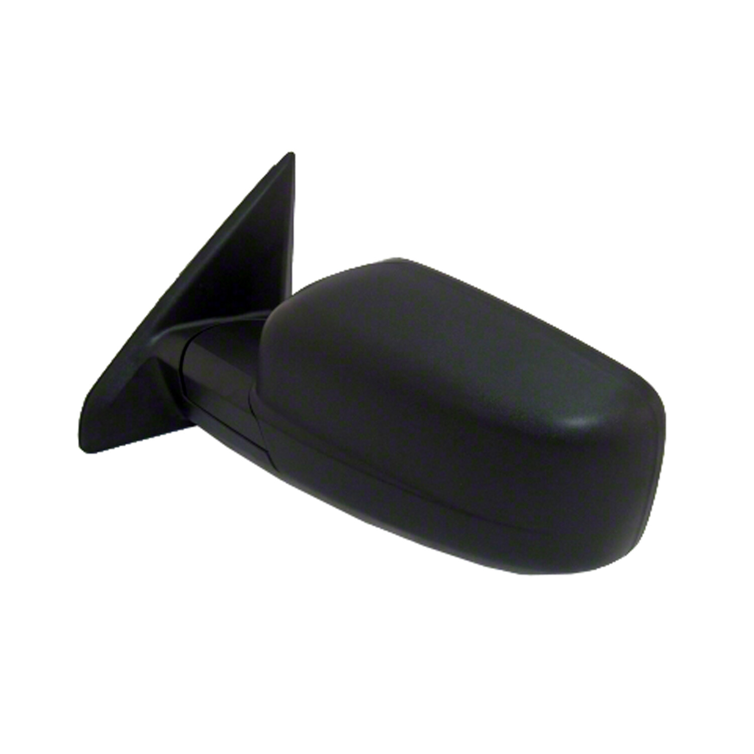 Unpainted Manual Flat Driver Side Door Mirror Manual Folding 128-04231
