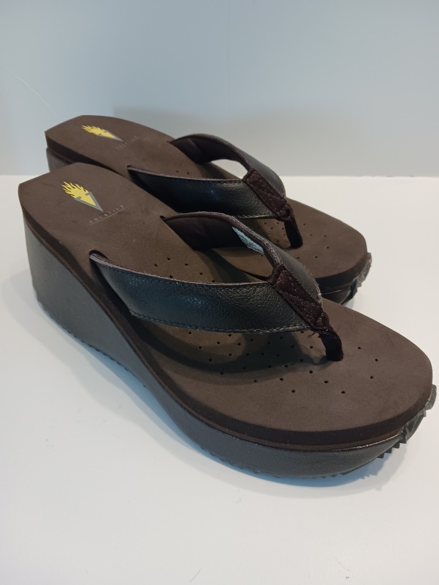 Frappachino Volatile Wedge Flip Flops Buy Women's Volatile