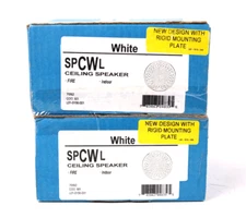 Pair System Sensor SPCWL Indoor Ceiling Speakers p990