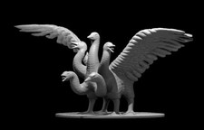 Goose Hydra Monster Manual 28mm Scale DND D D Tabletop Mini