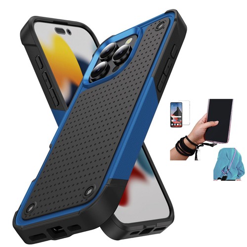 For Apple Iphone 16 Pro-Max (6.9") Case Shockproof Textured with Side Grip - 第 17/19 張圖片
