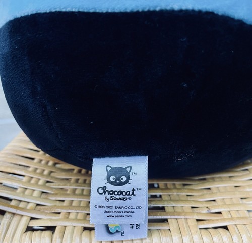 Peluche gatto nero Squishmallows Chococat Sanrio 7-8" nuovo con etichetta peluche Hello Kitty - Foto 4 di 4