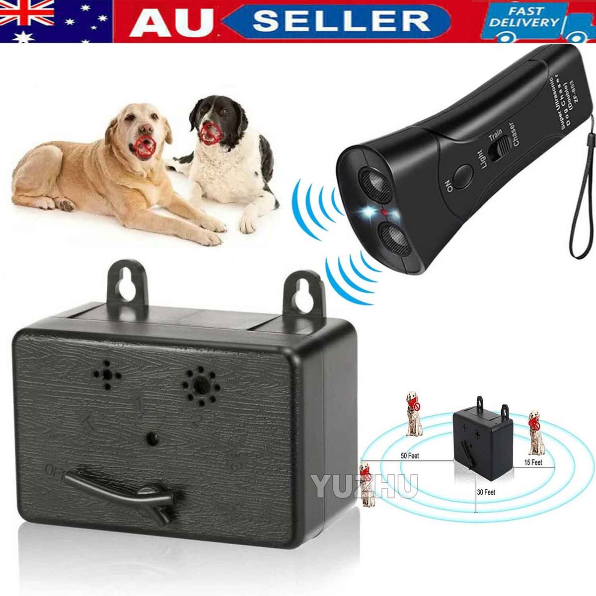 Barxbuddy Trainer Anti Bark Ultrasonic Dog Barking Control Stop