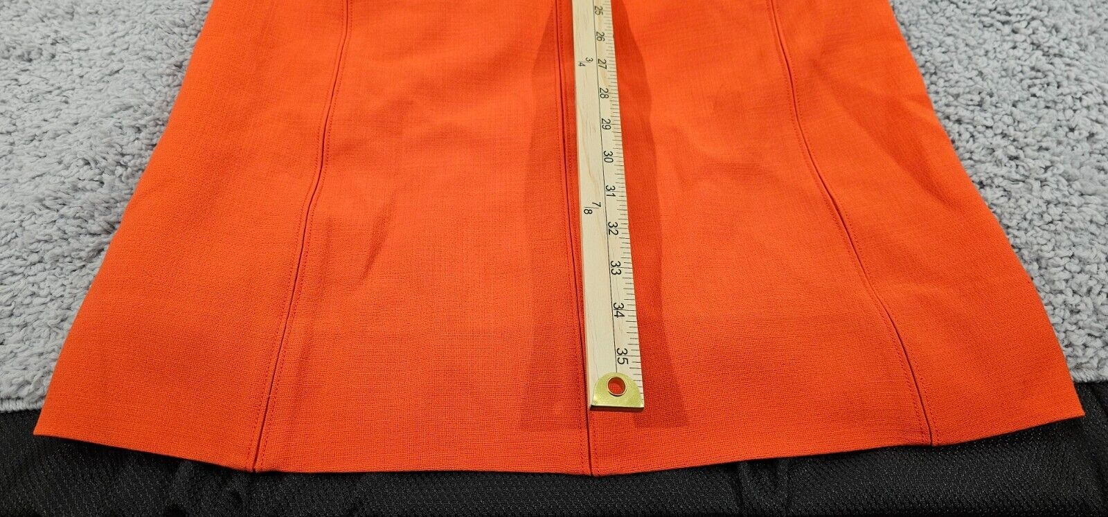 Tory Burch Wool Sheath Dress Sz 2 Mariel Orange S… - image 15