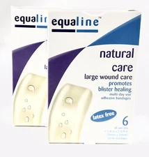 Equaline Large Care Wound Sterile Adhesive Bandages for Blisters Latex Free!