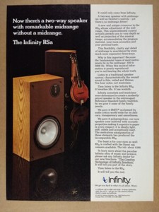 infinity rsa speakers