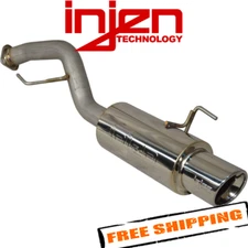Injen SES1838 Axle-Back Exhaust System for 12-15 Mitsubishi Lancer 2.0L/2.4L L4