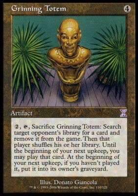 Grinning Totem ~ Zeitspirale [ Excellent ] [ Magic MTG ]