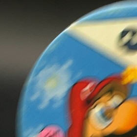 Mario Flag Menko Super Mario Bros Famicom Card Nintendo 1985 NES Japanese