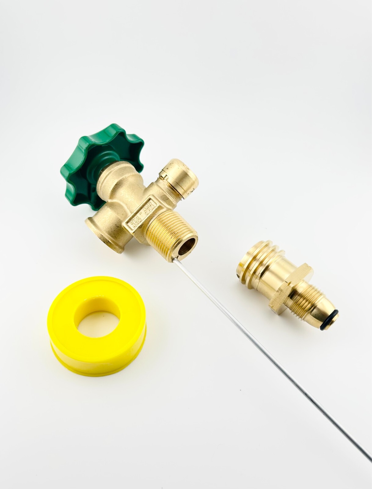 100LB QCC ACME PROPANE VAPOR TANK SERVICE VALVE COUPLER BBQ 100 LB GRILL HEATER
