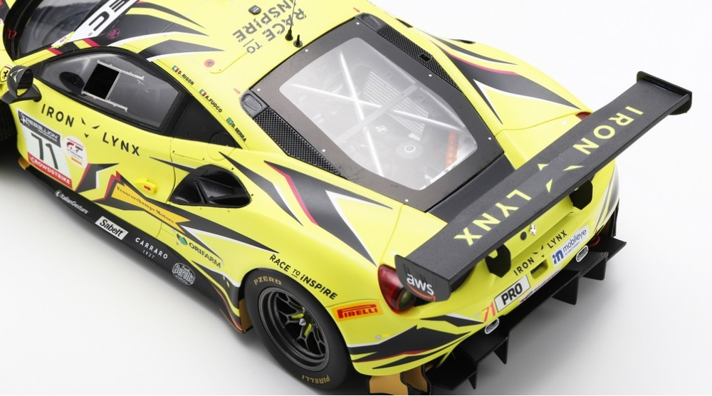 LOOK SMART, FERRARI 488 GT3 #71 Iron Lynx 3. Platz 24H Spa LOOK SMART, FERRARI 488 GT3 #71 Iron Lynx 3. Platz 24H Spa