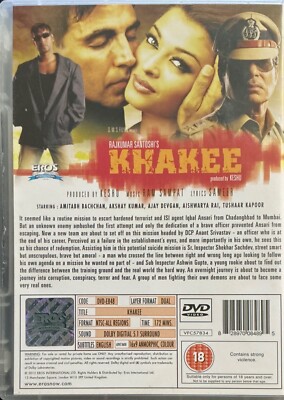 Khakee *Amitabh Bachchan *Akshay Kumar *Ajay Devgan *Aishwarya Rai  Bollywood DVD