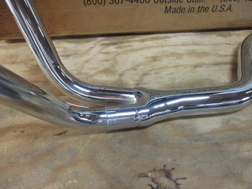 Honda CMX450 CMX450C 1986 1987 rebel 2 en 1 sistema de tubo de escape Mac 001-4003 Foto 3 de 4