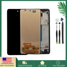 LCD Display Touch Screen Digitizer Frame For Samsung A52 5G SM-A526 A526U