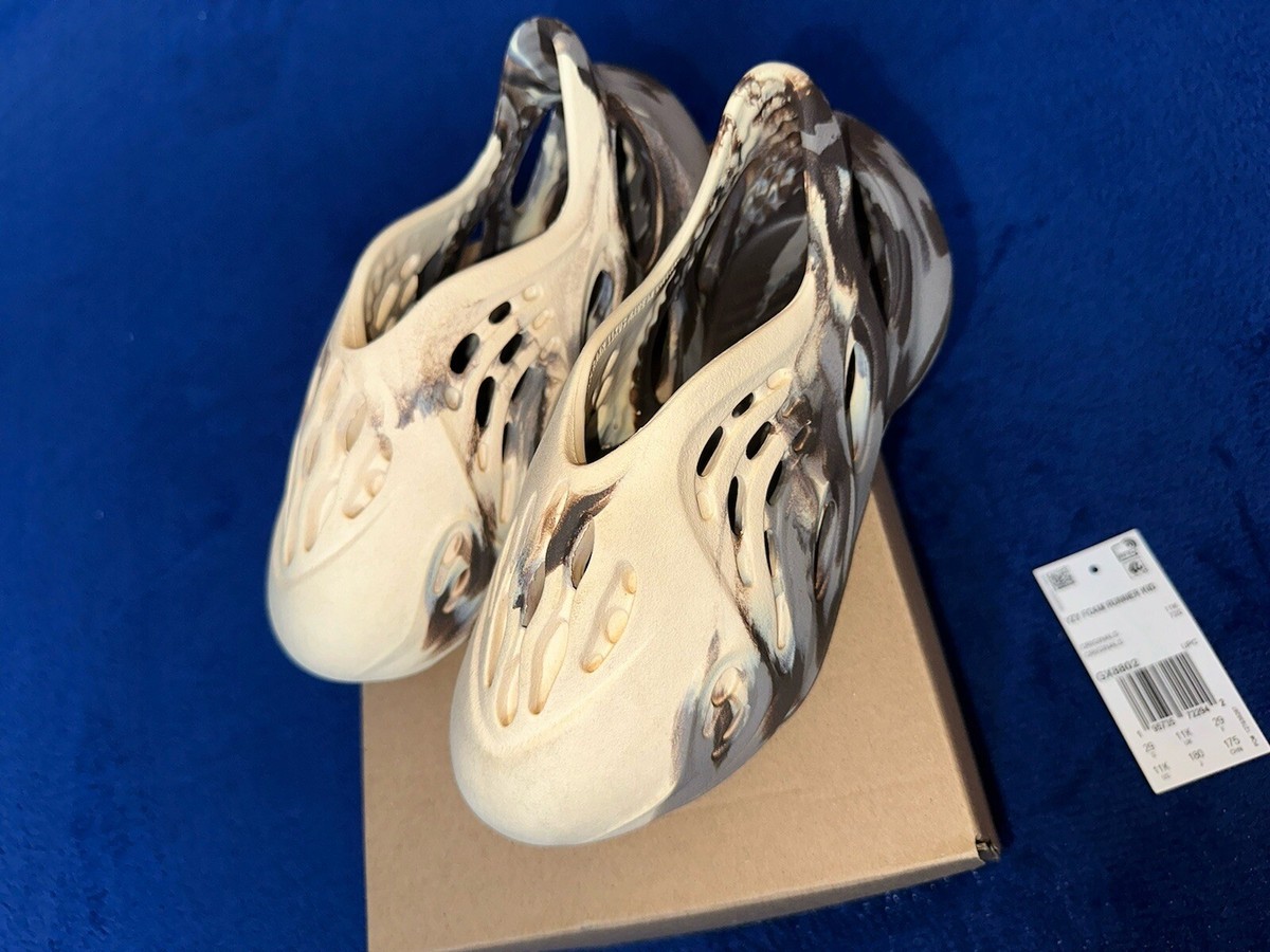 サンダル adidas KIDS YEEZY Foam Runner Sand 19cm Adidas Kids Yeezy Foam RNNR Mix Cream Clay Size 11k gx8802