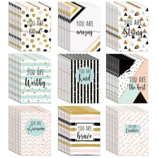 72 Pcs Inspirational Notepads Party Favors Mini Motivational Journal Notebook...