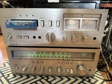 Vintage Soundesign TX 4372 Receiver & TX 4971 Tape Deck. Working Condition.