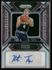 New Listing2023-24 Panini Prizm #SS-HT Hunter Tyson Signature Prizm Snakeskin #/15
