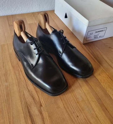 Salamander Herrenschuhe Vintage Modell Stuttgart Kalbsleder 8 1/2 J schwarz NEU!