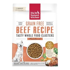 THE HONEST KITCHEN DOG CLUSTERS GRAIN FREE BEEF 5LBS