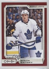 2018-19 O-Pee-Chee Red Blank Back Nikita Zaitsev #404 0c3