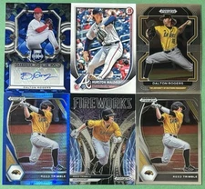 (6) Southern Miss Golden Eagles Auto Baseball Card w/ Reed Trimble Dalton Rogers