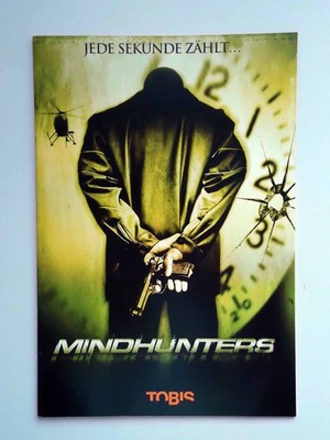 Mindhunters - Val Kilmer - Christian Slater - Kathryn Morris - Presseheft