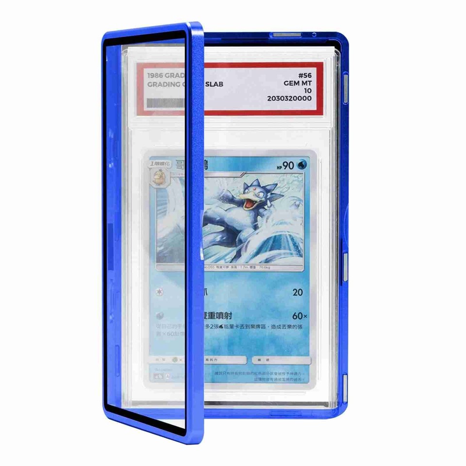for PSA/CGC/BGS Slab Graded Trading Cards Protector Holder Magnetic Case Display