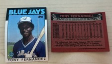1986 Topps Baseball #241 Tony Fernandez Blue Jays