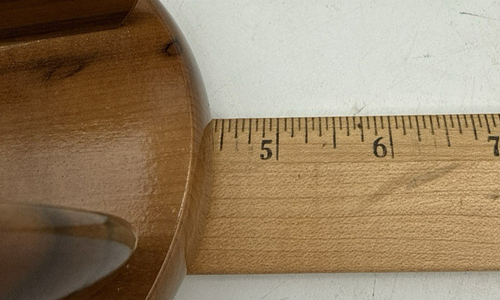 Myrtlewood Oregon Napkin Holder Letter Organizer Abe Hanks Natural Wood - Afbeelding 7 van 7